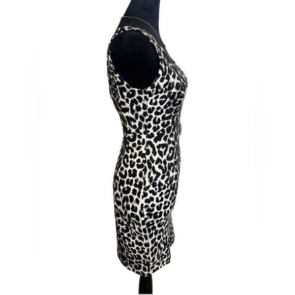 Necessary Objects Woman’s Small Cheetah Print Sleeveless Mini dress - Picture 5 of 9